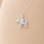 Personalised Sterling Silver Baby Elephant Necklace, thumbnail 1 of 8