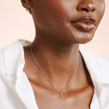 Mini Conch Shell Pendant Necklace In Gold Or Silver Plating, 5 of 7