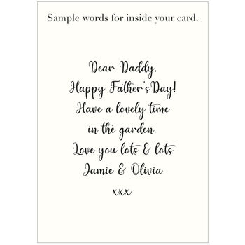 Herby Father's Day, Father's Day Card And Herb Seeds, 3 of 3