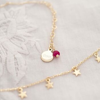 Multi Star Personalised Necklace, 3 of 8
