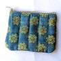 Colourful Quilted Mini Sari Pouches: Assorted Colours And Patterns, thumbnail 4 of 8