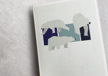 Polar Bears Greetings Card, 4 of 5