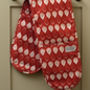 Isabella Red Double Oven Gloves, thumbnail 1 of 2