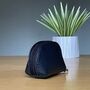 Leather Coin Purse In Navy Blue, thumbnail 2 of 2
