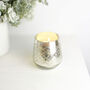 Silver And Gold Foil Effect Candle Holder, thumbnail 1 of 5