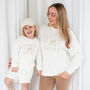 Ladies' And Kid's Personalised 'Squad' Holiday Jumpers, thumbnail 1 of 8