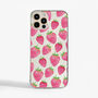 Pink Strawberry Phone Case, thumbnail 1 of 4