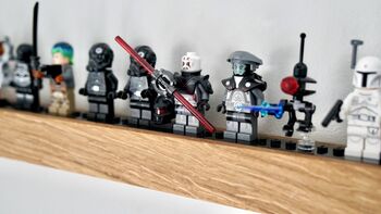 Wooden Minifigure Display Wall Stands, 4 of 6