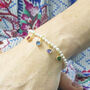 Pearl Bracelet With Family Birthstone Hearts, thumbnail 5 of 11