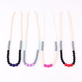 Toxin Free Teething Necklace Charlotte, 4 of 9