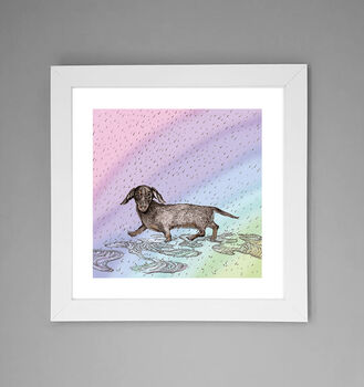 'Dachshund' Print, 2 of 3