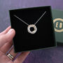 9ct Gold And Silver 60th Birthday Necklace, thumbnail 9 of 11