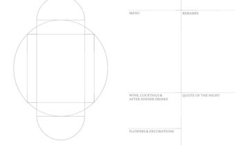 Personalised Hand Bound Buckram Dinner Party Book, 9 of 10