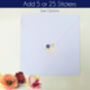 Mother Birthday Blue Hydrangea Butterflies Card, Not 3D, thumbnail 5 of 12