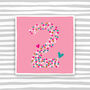 2nd Birthday Card For Boy Or Girl, thumbnail 2 of 2
