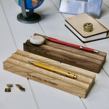 Personalised Wooden Pencil Tray, 7 of 7
