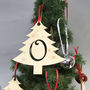 Initial Letter Christmas Tree Decorations, thumbnail 10 of 12