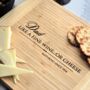 Personalised Natural Bamboo Wood Chopping Board – Father's Day Gift, thumbnail 4 of 7