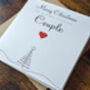 Personalised Handmade Christmas Card For Special Couple, thumbnail 4 of 4