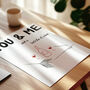 You And Me Retro Music Giclée Art Print, thumbnail 4 of 8