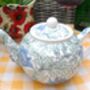 Two Cup Teapot In William Morris Anemone Design, thumbnail 2 of 8
