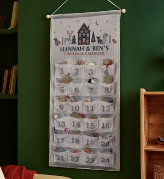 Personalised Fill Your Own Christmas Advent Calendar, 2 of 5