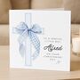 Personalised Christening Card For Godson Baby Boy, thumbnail 2 of 8