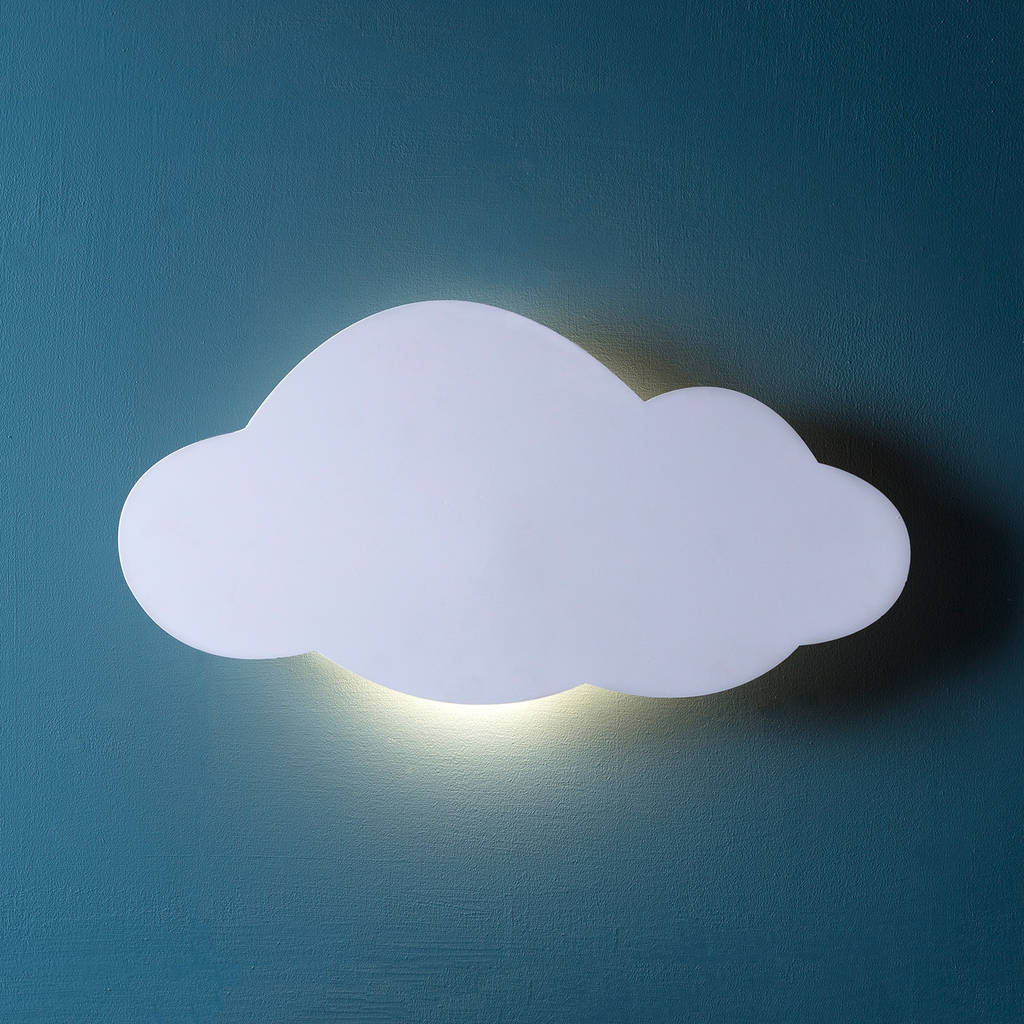 Cloud Silhouette Wall Light, 1 of 6