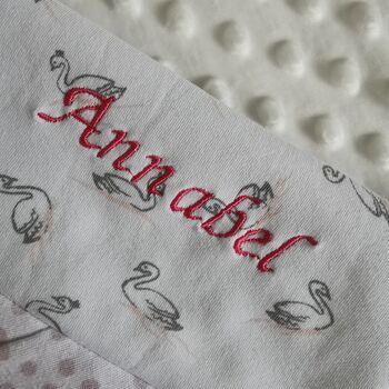 Baby Clothes Blanket, Memory Blanket Made From Baby Clothes, Keepsake Baby Blanket, 12 of 12