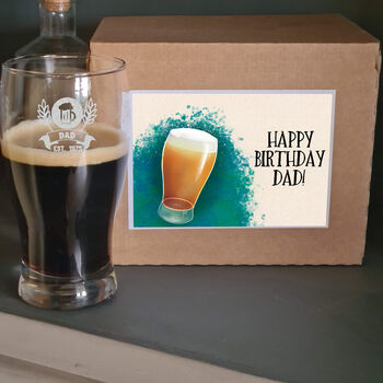 Personalised Beer Glass, 6 of 6