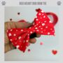 Red Heart Dog Bow Tie, thumbnail 1 of 3