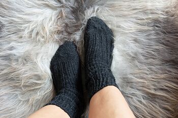 Alpaca Socks Two Pairs, 3 of 4