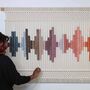 'Suono' Fiber Art Wall Hanging, thumbnail 4 of 8