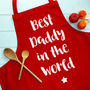 Best Daddy In The World Apron, thumbnail 2 of 3