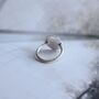 Cherry Blossom Medallion Sterling Silver Ring, thumbnail 3 of 8