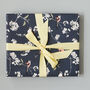 Rspb Blossom And Bird Navy Wrap, thumbnail 2 of 6