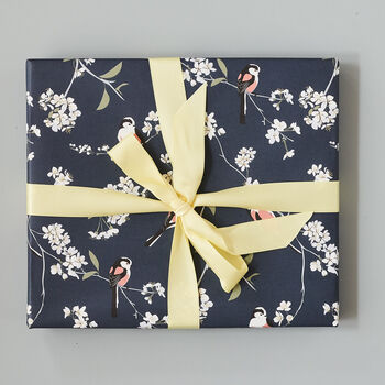 Blossom And Bird Navy Wrap, 2 of 6