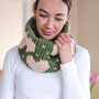 Knit Your Own Valentine Heart Snood Kit, thumbnail 5 of 10