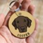 Personalised Labrador Keychain, thumbnail 2 of 6