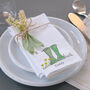 Pair Of Personalised Welly Boot Napkins, thumbnail 2 of 11