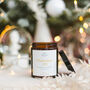 Christmas Joy Candle Gift Soy Wax Scented With Pure Essential Oils, thumbnail 1 of 12
