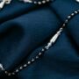 Sterling Silver Black Bead Payal Anklet Bracelet, thumbnail 5 of 5