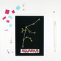 Star Sign Constellation Birthday Cards, thumbnail 2 of 12