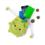 Green Apple Fluffy Fruit Drawstring Pouch, thumbnail 1 of 3