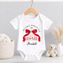Personalised First World Cup Baby Grow, thumbnail 3 of 8
