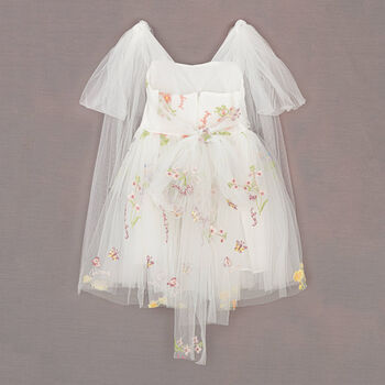 Enchanted Angel Dress Embroidered White, 5 of 7