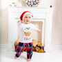 Personalised Christmas Family Matching Pyjamas Christmas Pudding, thumbnail 4 of 11