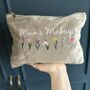 Mother's Day Embroidered Make Up Bag, thumbnail 1 of 6