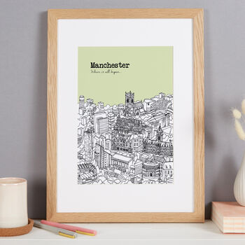 Personalised Manchester Print, 6 of 10
