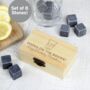 Personalised Whiskey Cooling Stones, thumbnail 3 of 3